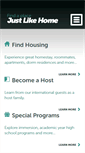 Mobile Screenshot of justlikehome.com